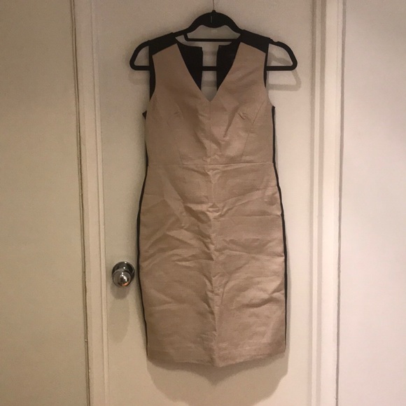 NWT Ann Taylor Colorblock Cotton Sheath Dress - Picture 2 of 5